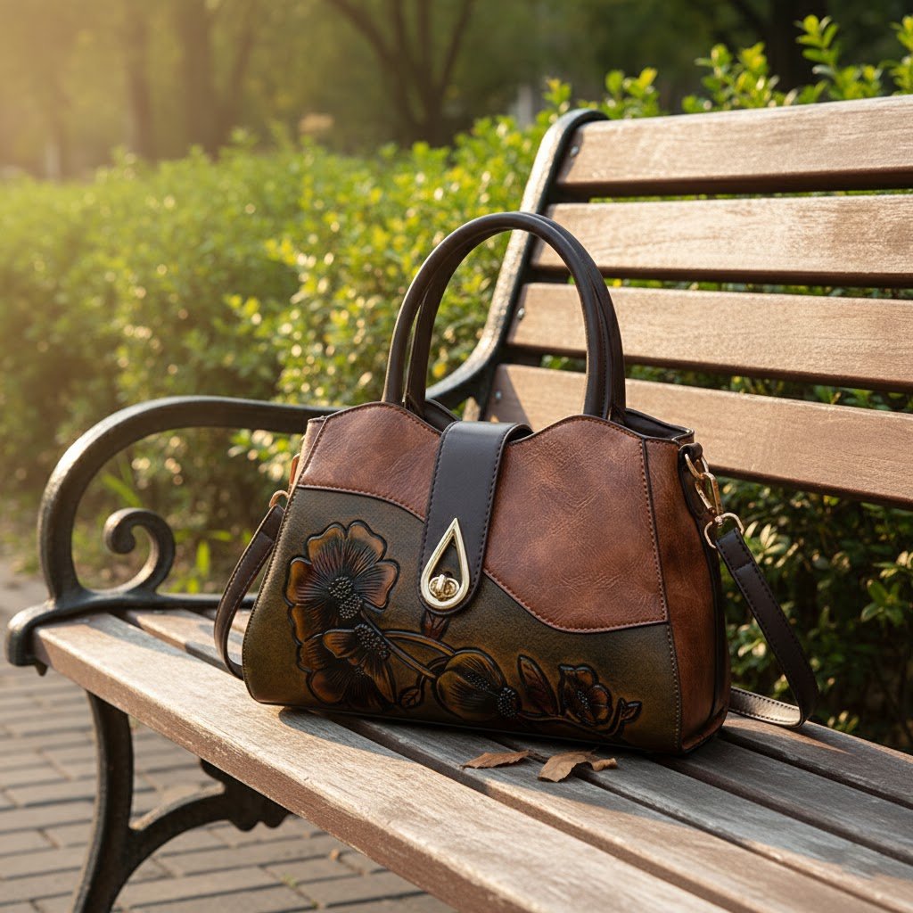 Duo Spatium Leather Bag