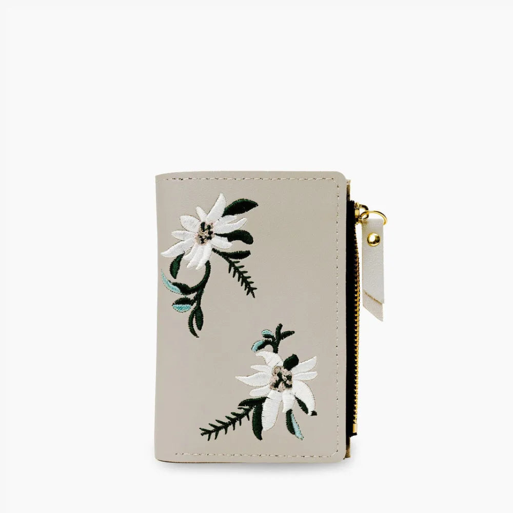 Fleur | Embroidered Wallet